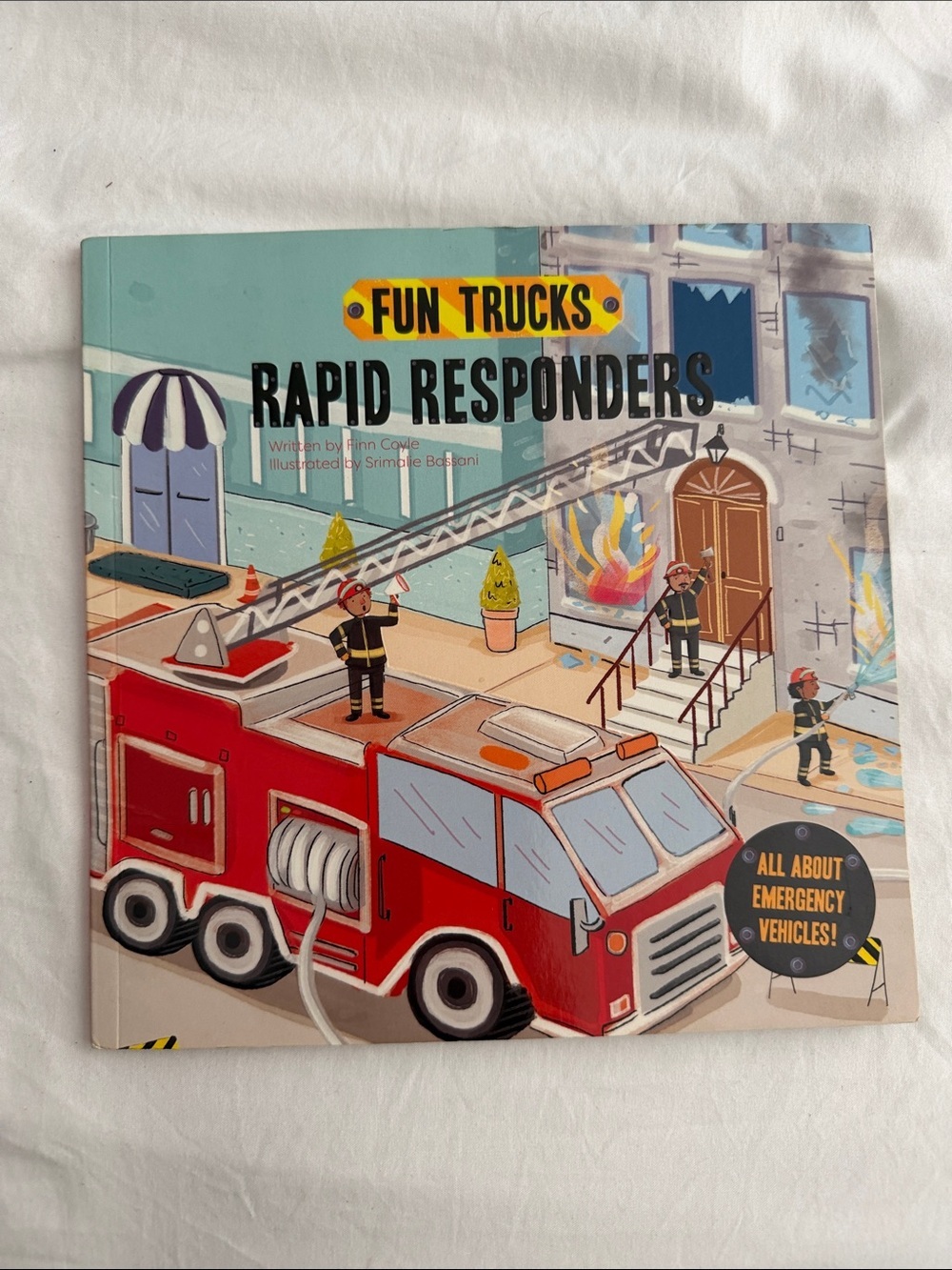 Fire truck rapid responders Board Book